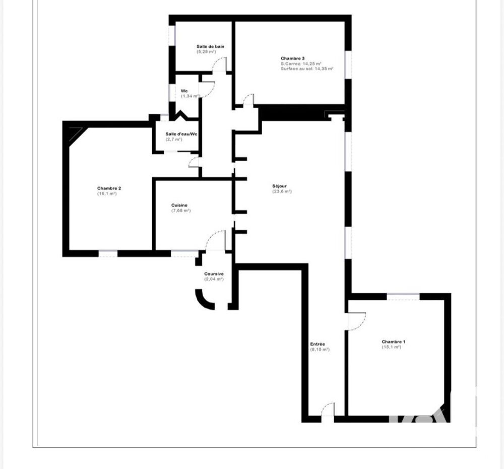 à vendre  Appartement Paris 17