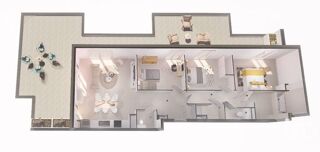  Appartement à vendre 2 pièces 50 m²