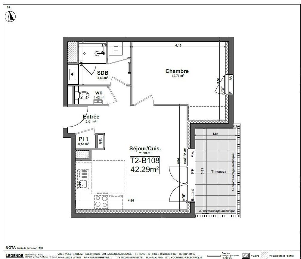 Vente Appartement Vente Appartement 2 pièces Saint-berthevin
