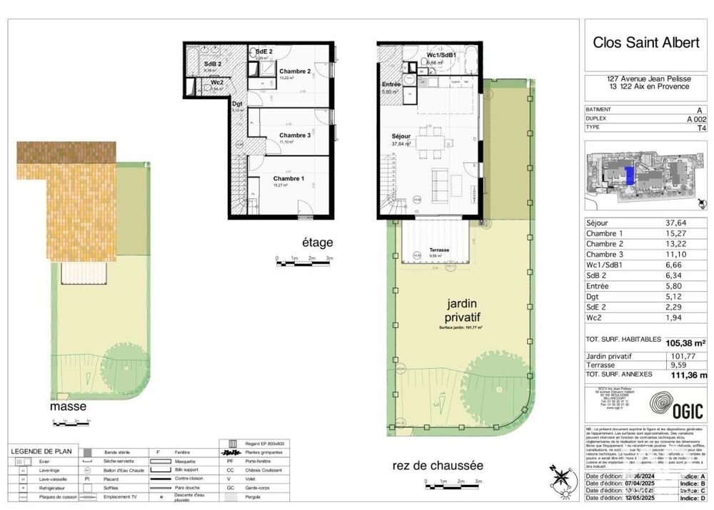 Vente Appartement 4 pièces