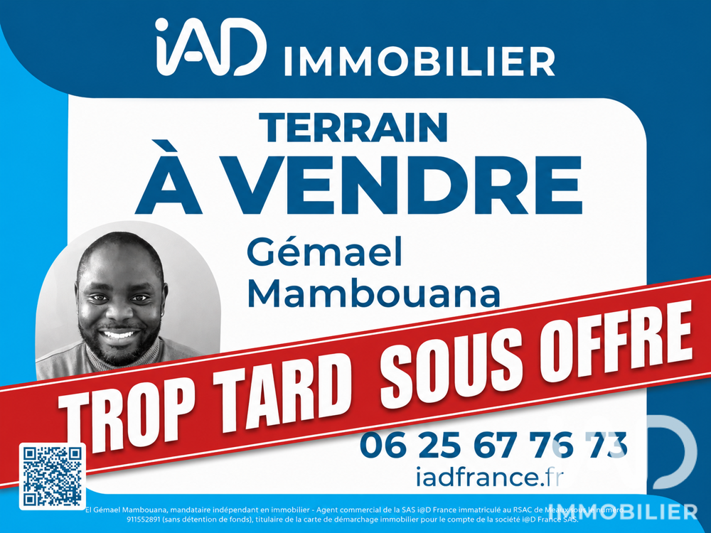 Vente Terrain Vente Terrain à bâtir 207 m&sup2; Aulnay-sous-bois