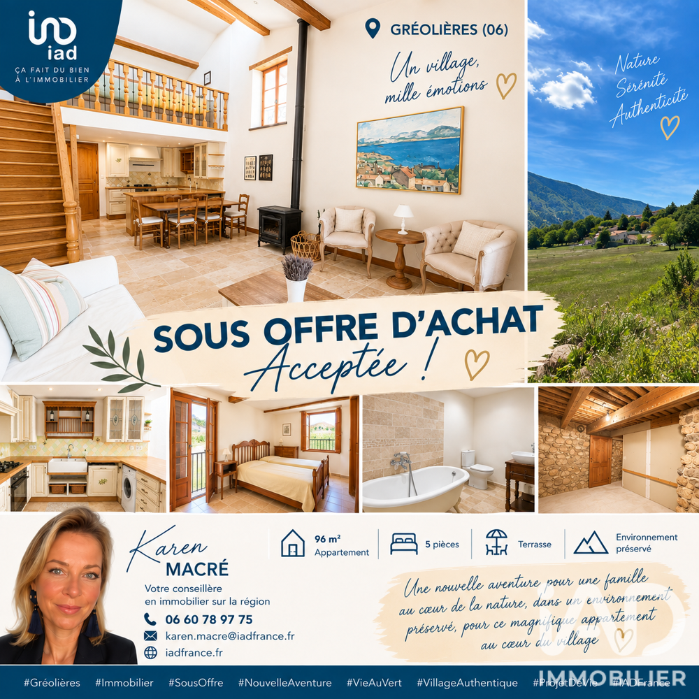 Vente Appartement 4 pièces