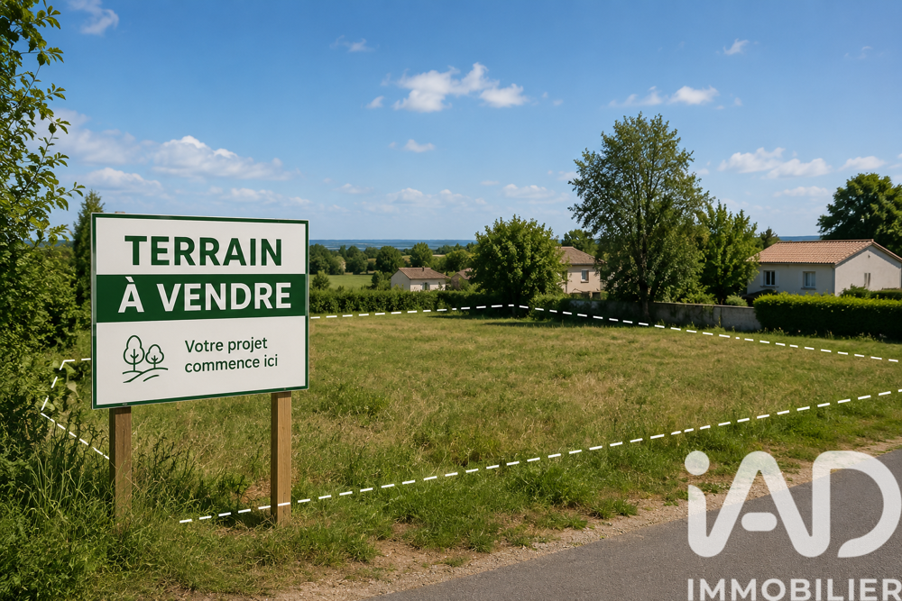 Vente Terrain Vente Terrain à bâtir 810 m&sup2; Sorigny