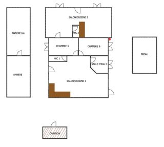 Vente Maison Vente Maison/villa 10 pièces Lopérec