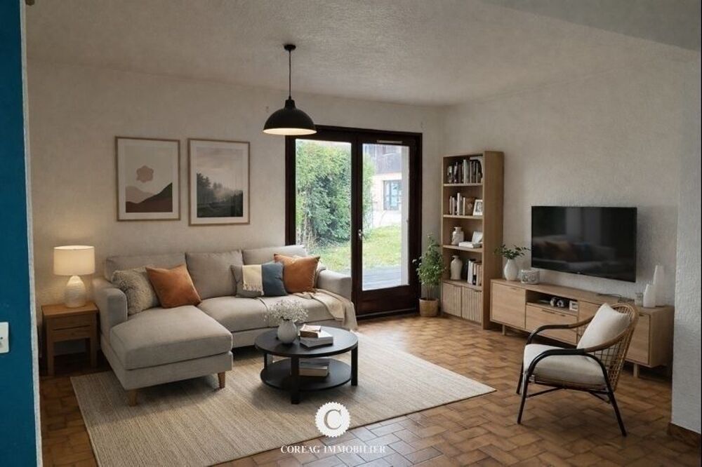 Appartement de type T2 de 39 m² situé au Rez de jardin a....