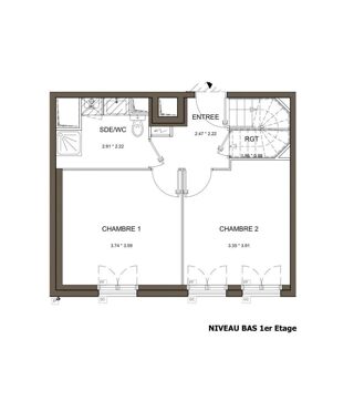  Appartement à vendre 4 pièces 87 m²
