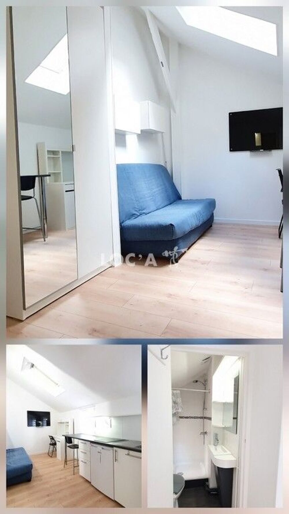 location Appartement - 1 pièce(s) - 13 m² Dijon (21000)