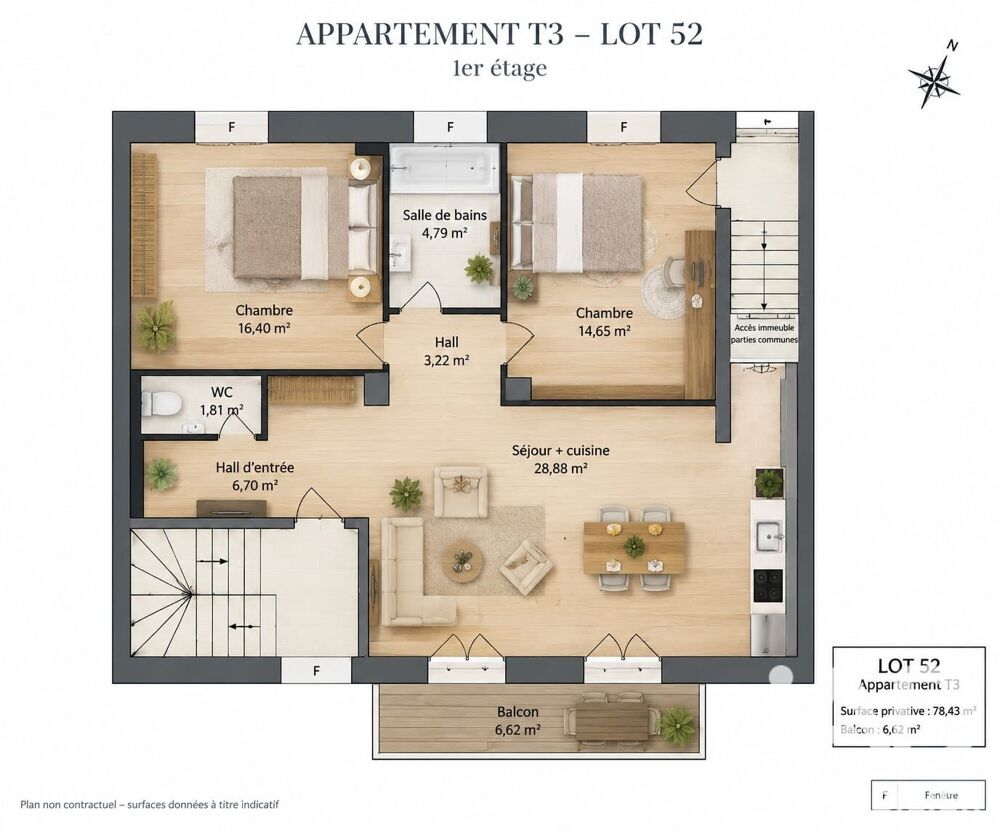 Vente Appartement Vente Appartement 3 pièces Sciez