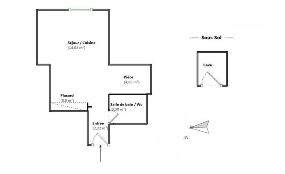 Vente Appartement Vente Studio 1 pièce Montmorency
