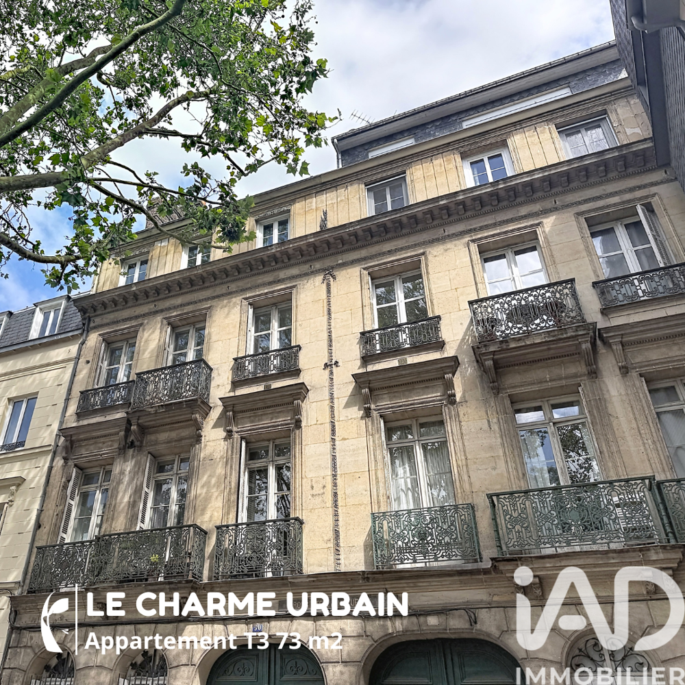 vente Appartement - 3 pièce(s) - 73 m² Rouen (76000)