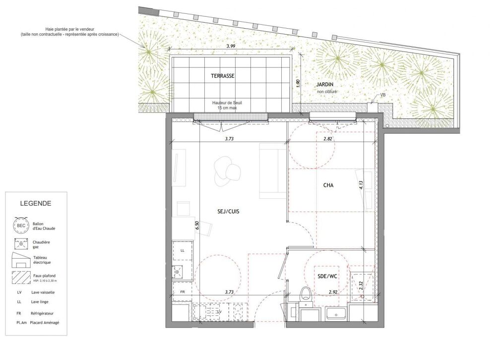 Vente Appartement 2 pièces