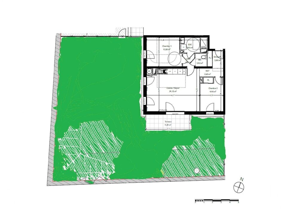 Vente Appartement 3 pièces
