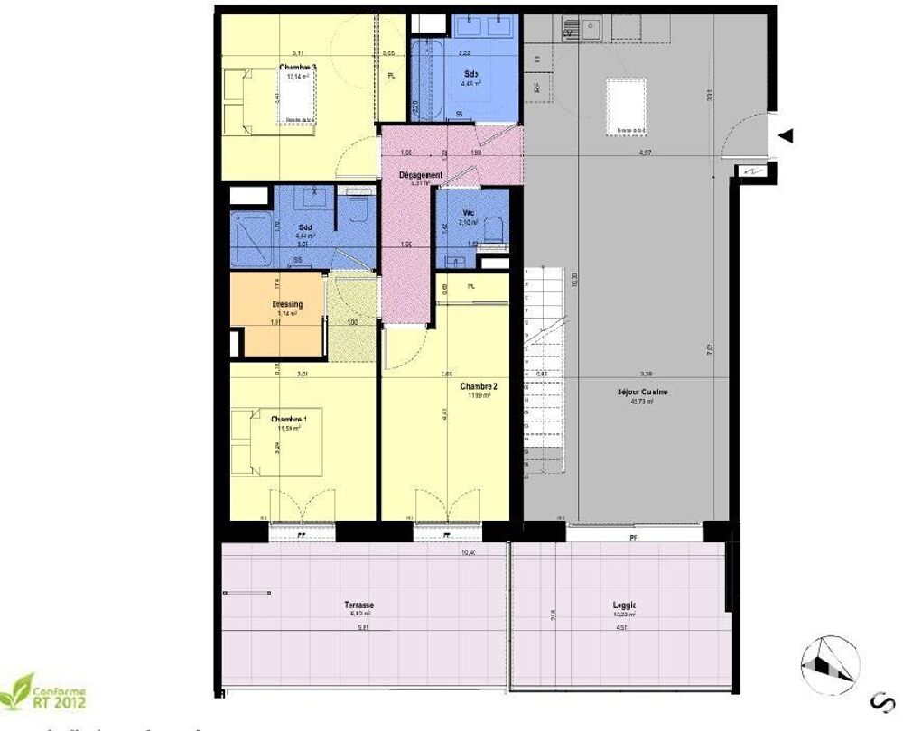 Vente Appartement 5 pièces