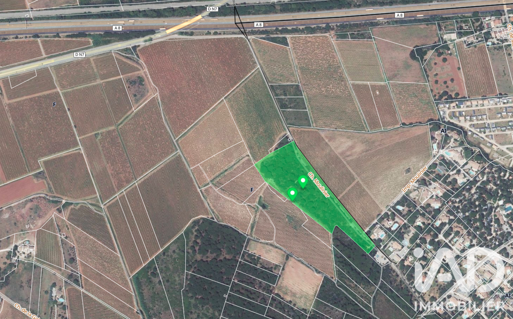 Vente Terrain Vente Terrain 25 105 m&sup2; Le cannet-des-maures