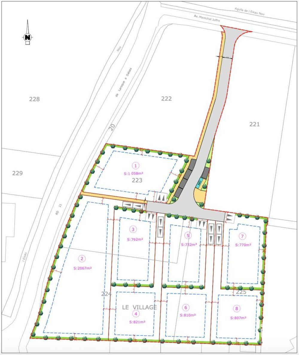 Vente Terrain Vente Terrain 2 064 m&sup2; Ste marie la mer