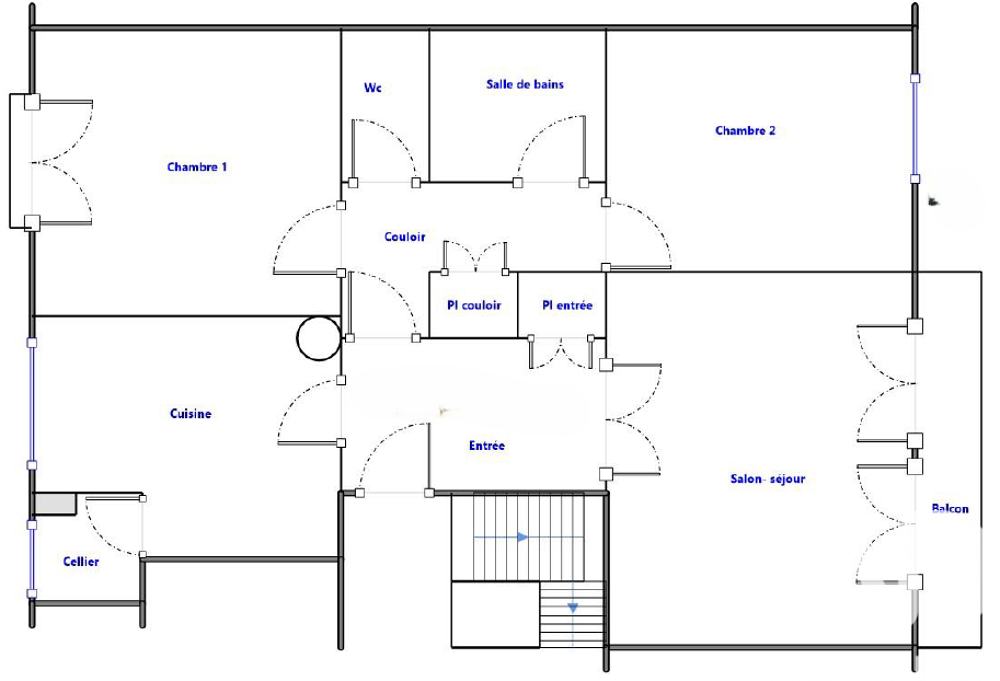 Vente Appartement 3 pièces