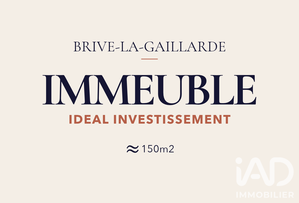 Vente Immeuble Vente Immeuble 150 m&sup2; Brive-la-gaillarde