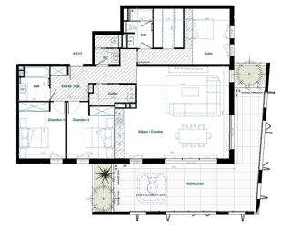  Appartement à vendre 4 pièces 131 m²
