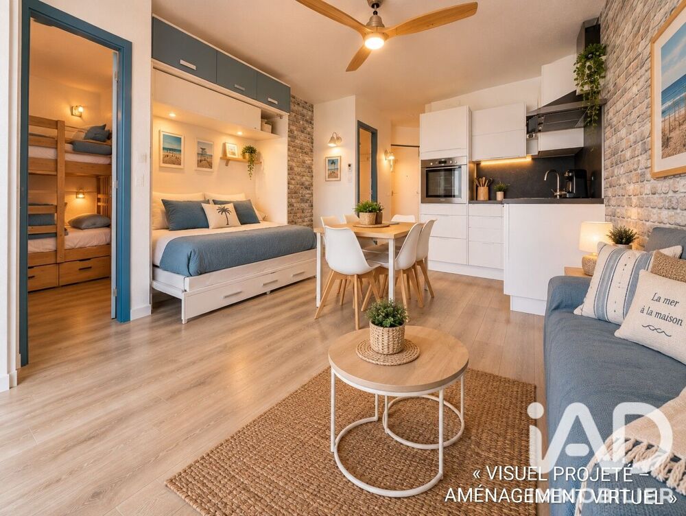 Vente Appartement 2 pièces