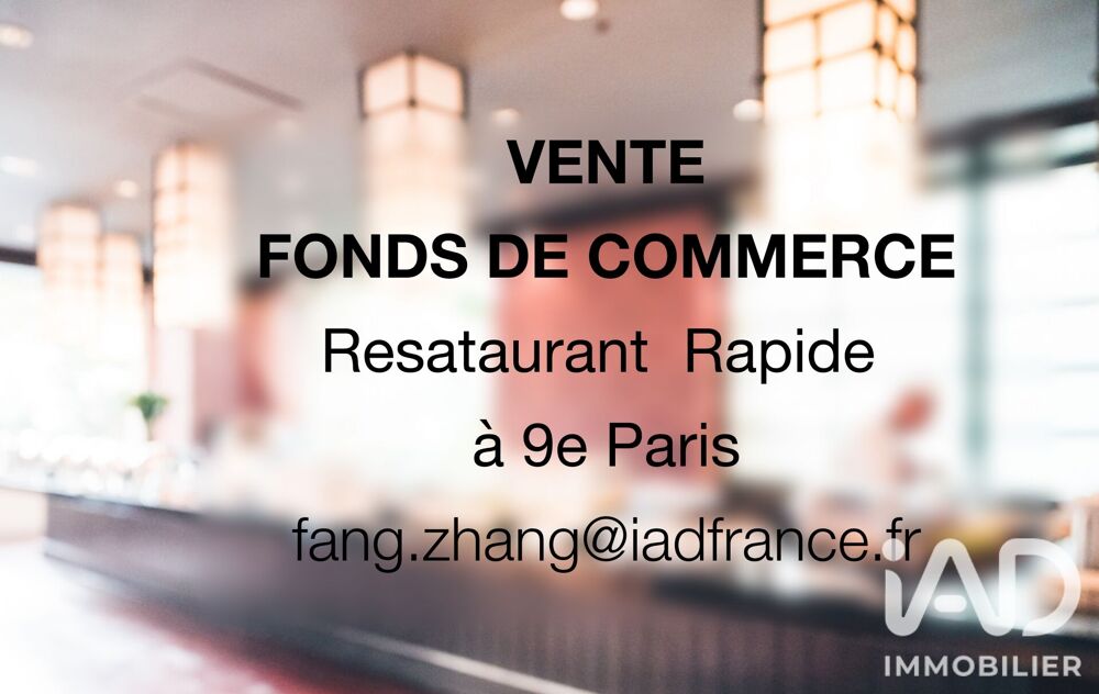   Vente Restaurant 50 m&sup2; 