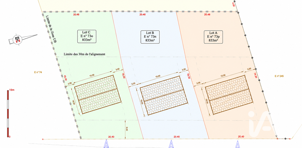 Vente Terrain Vente Terrain 833 m&sup2; Bannost-villegagnon