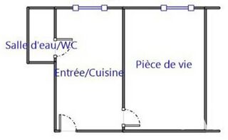  Appartement à vendre 1 pièce 25 m²