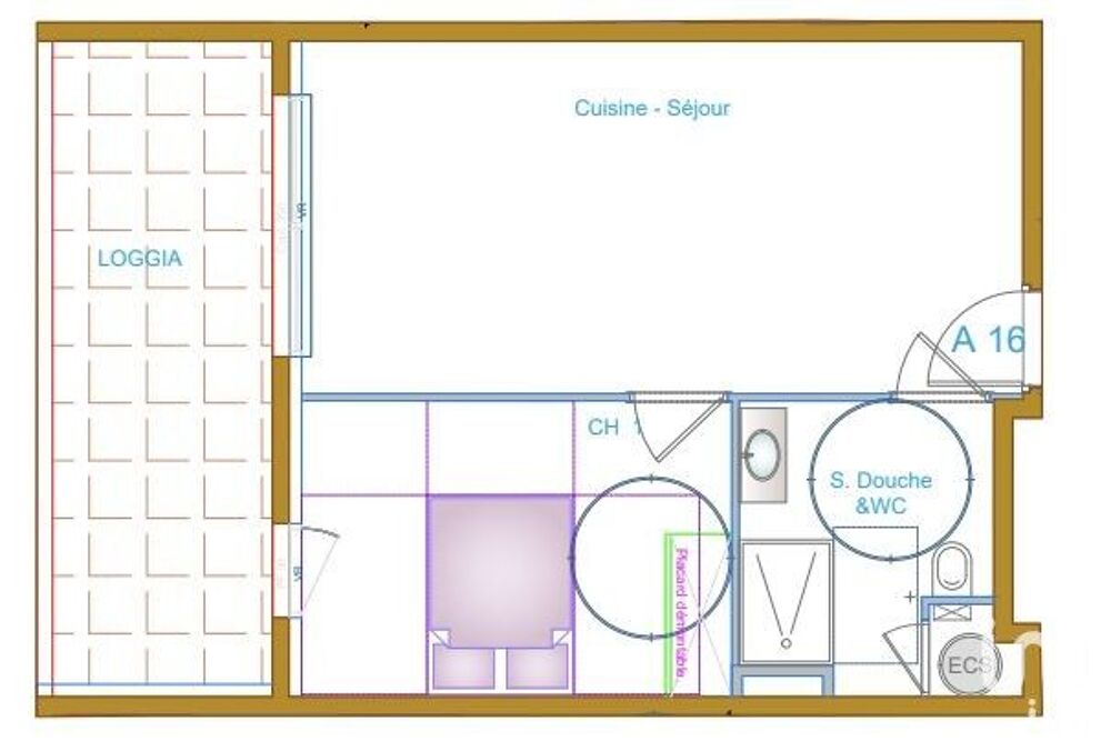 Vente Appartement 2 pièces