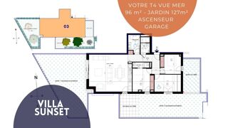  Appartement à vendre 4 pièces 96 m²