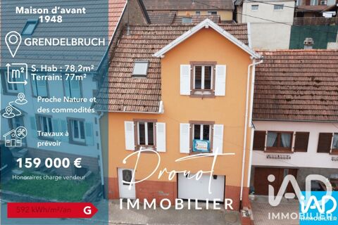   Vente Maison de ville 4 pièces Maison - 4 pièce(s) - 78 m²