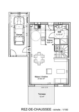  Maison 4 pi�ces 94 m� Belleville