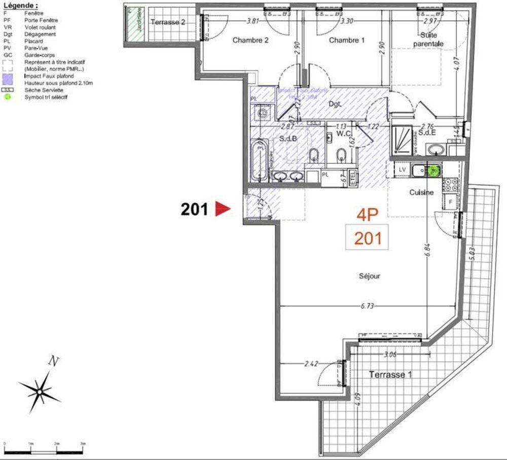 Vente Appartement Vente Appartement 4 pièces Cagnes-sur-mer