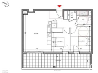  Appartement à vendre 3 pièces 59 m²