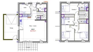  Maison à vendre 4 pièces 94 m²