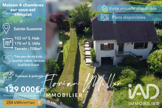  Maison à vendre 5 pièces 102 m²