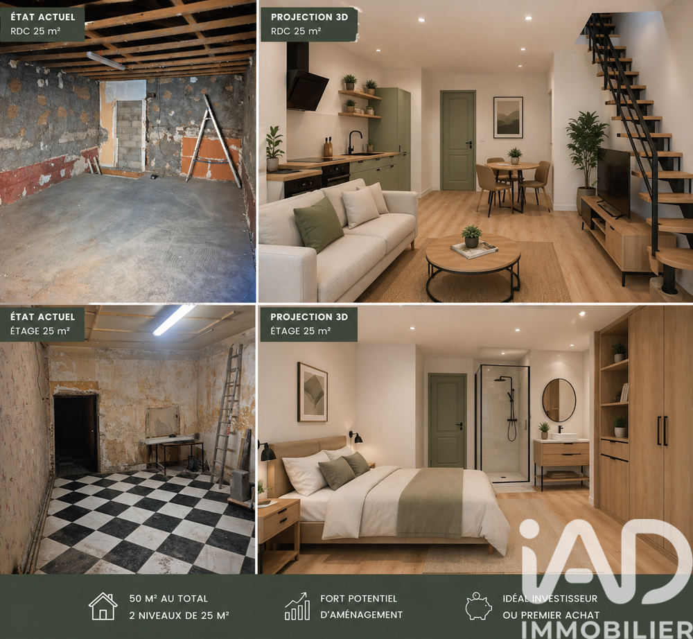 Vente Appartement 2 pièces