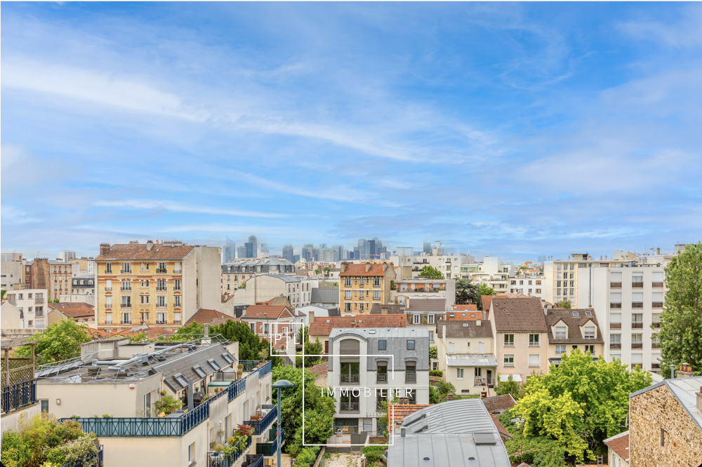 Vente Appartement Dernier étage avec vue - 61m² + balcon + parking - 395 000 € FAI Asnières sur seine