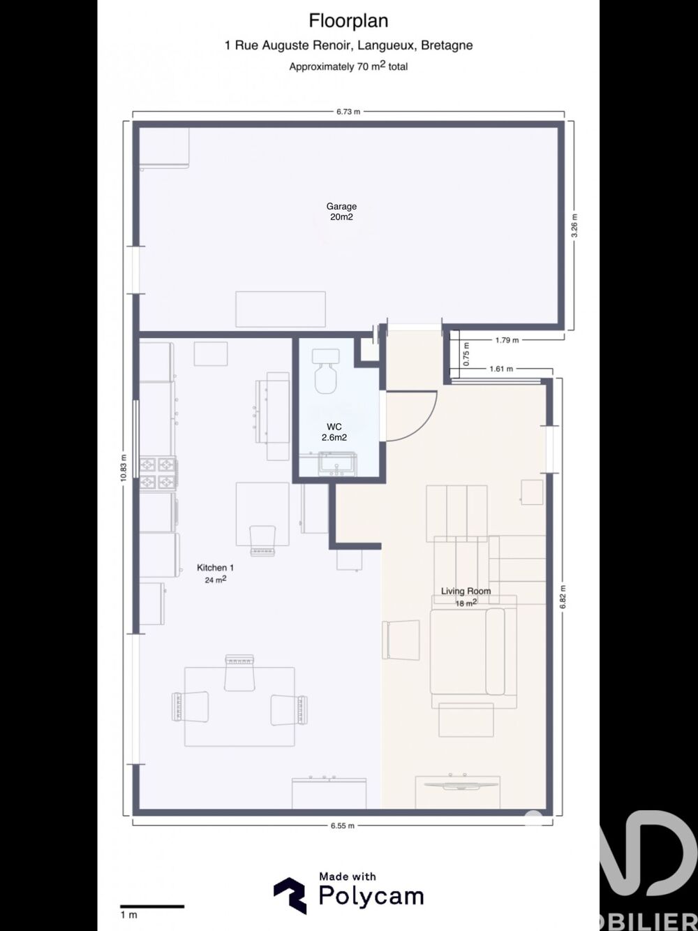 Vente Maison Vente Maison/villa 4 pièces Langueux