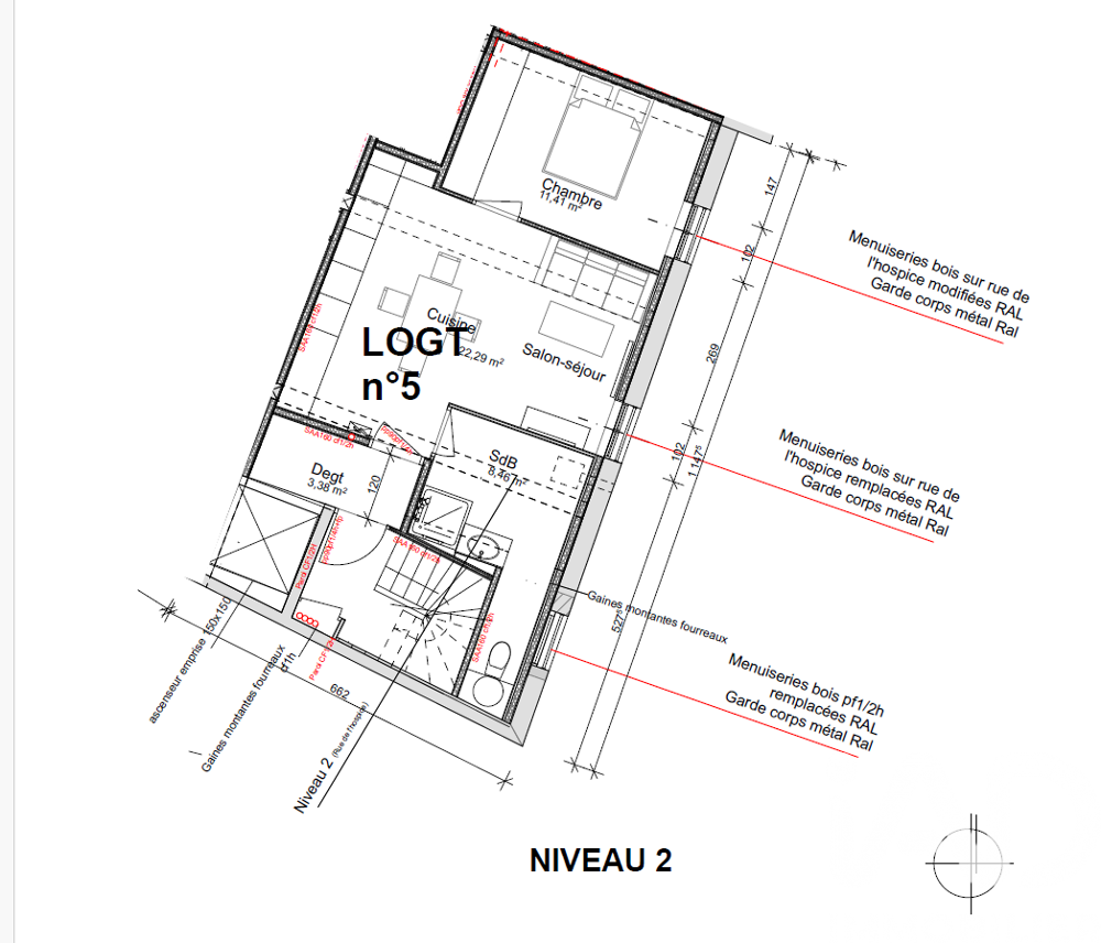 Vente Appartement 2 pièces