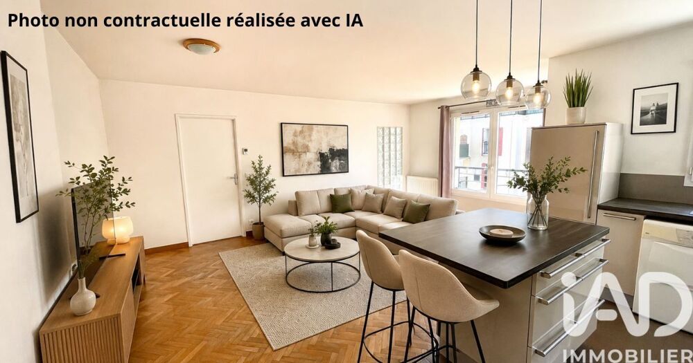 vente Appartement - 3 pièce(s) - 60 m² Villeneuve-la-Garenne (92390)