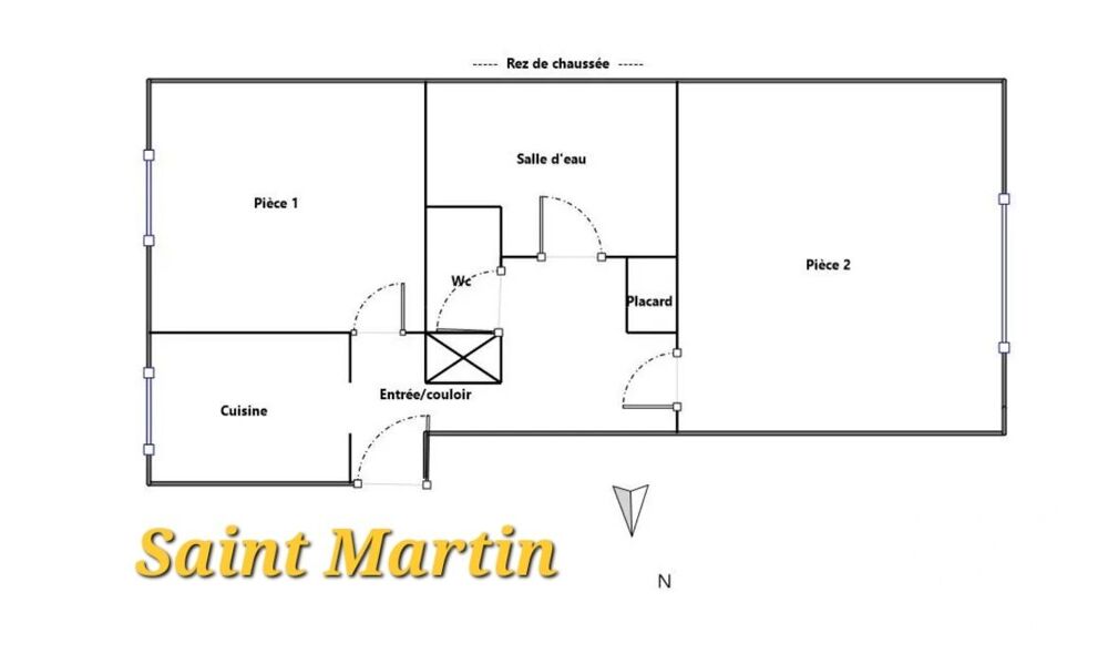 Vente Appartement 2 pièces