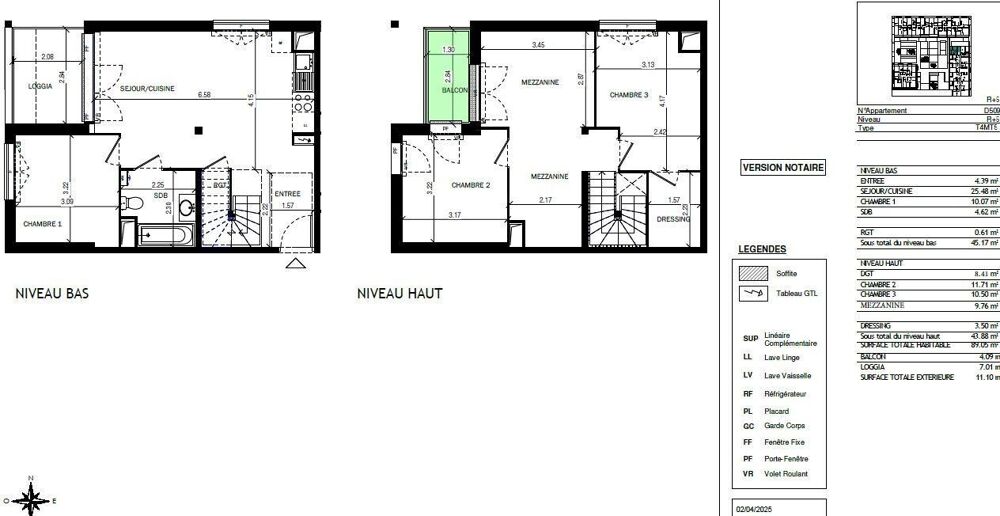 Vente Appartement Vente Duplex 4 pièces Bordeaux