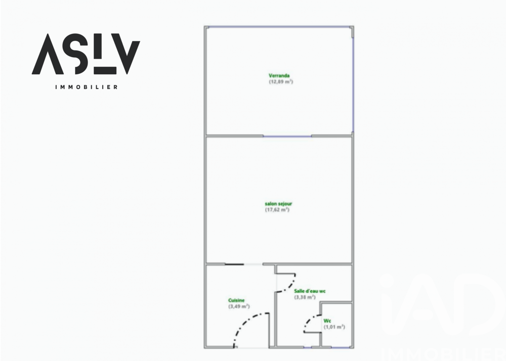 Vente Maison/villa 1 pièce