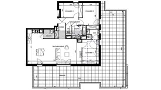  Appartement � vendre 4 pi�ces 97 m�