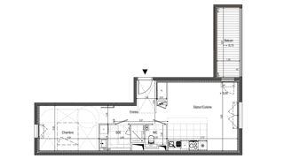  Appartement à vendre 2 pièces 50 m²