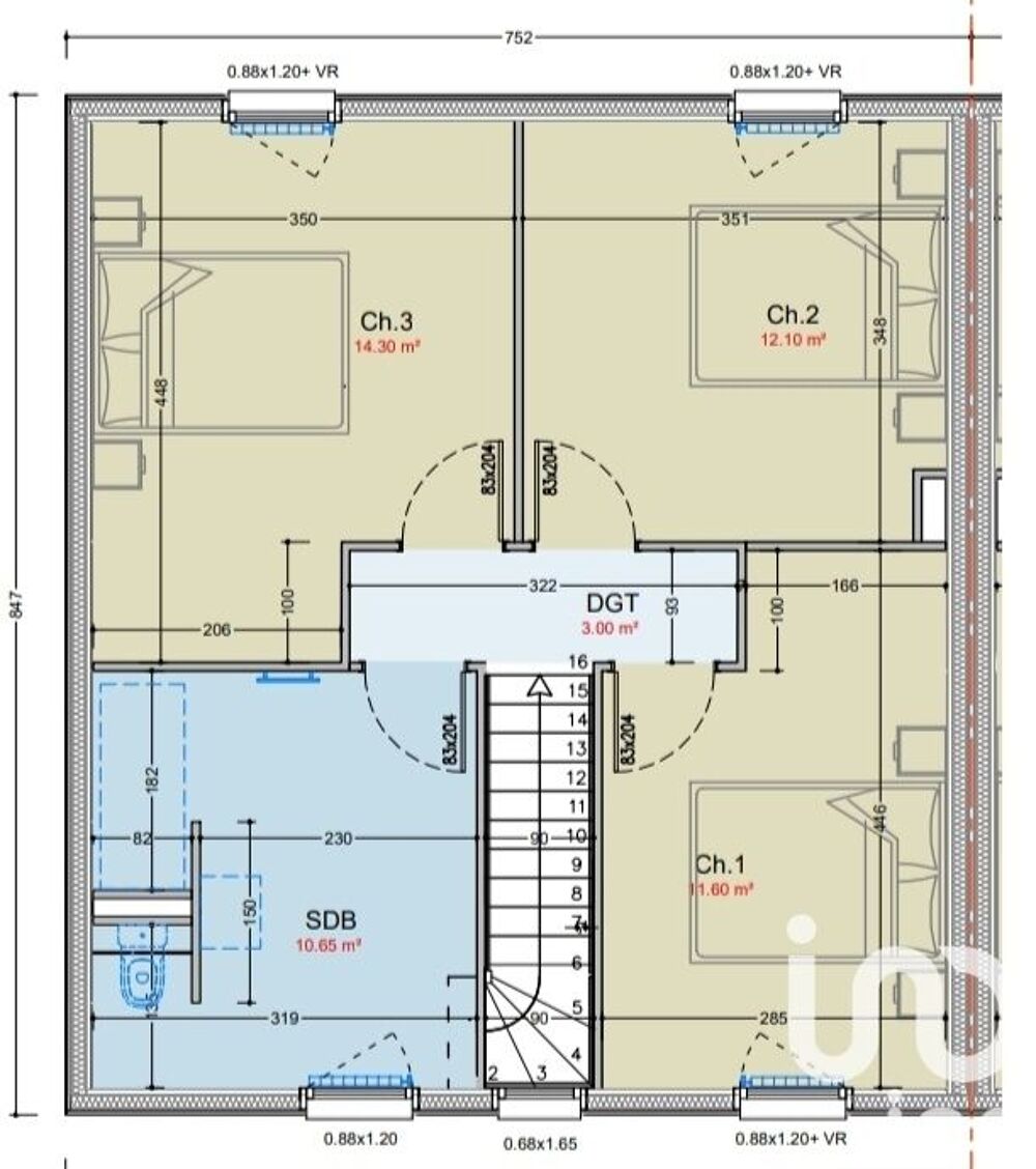 Vente Pavillon 4 pièces