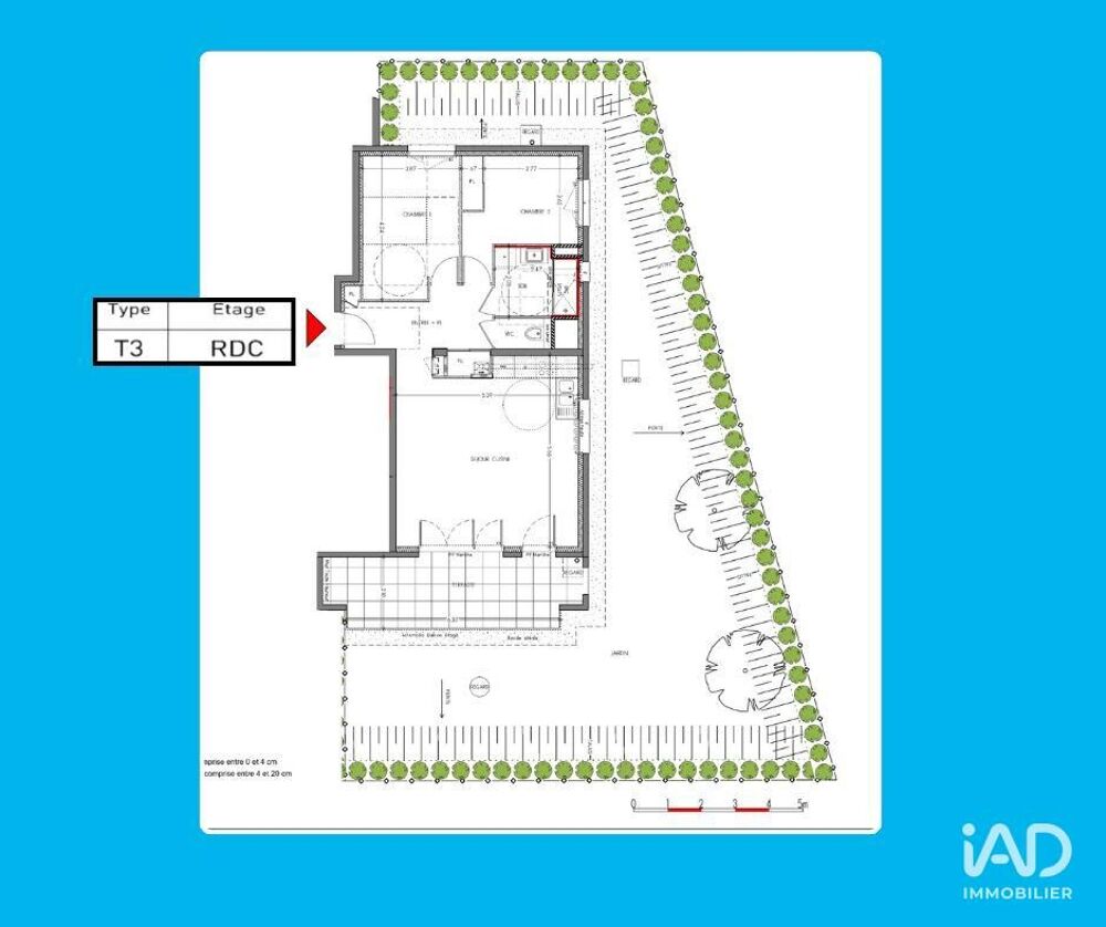 Vente Appartement 3 pièces