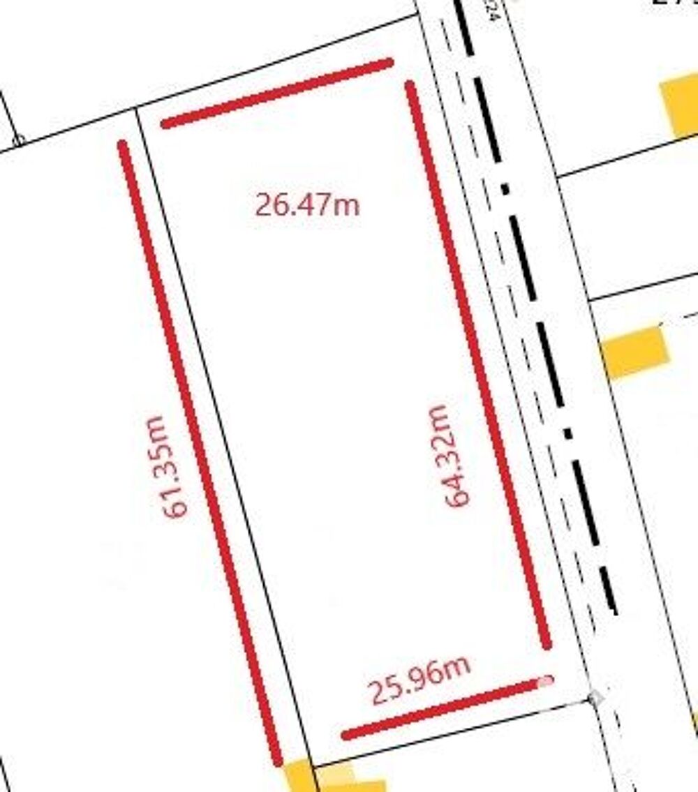 Vente Terrain Vente Terrain à bâtir 1 674 m&sup2; Montech