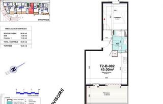 Appartement à vendre 2 pièces 45 m²