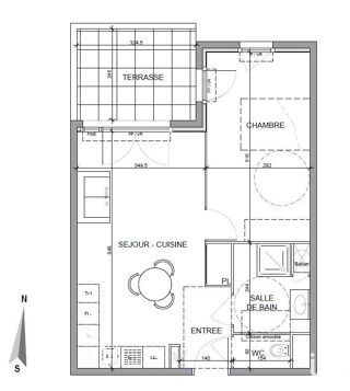  Appartement à vendre 2 pièces 51 m²