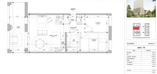  Appartement à vendre 3 pièces 65 m²